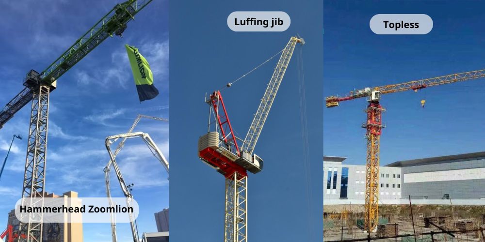 Các loại cẩu tháp